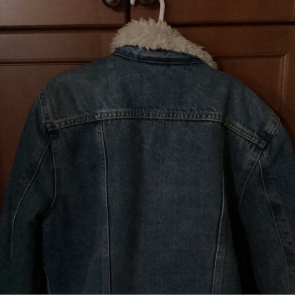 levi strauss original riveted jean jacket may 201873 sherpa lined m - Picture 11 of 11
